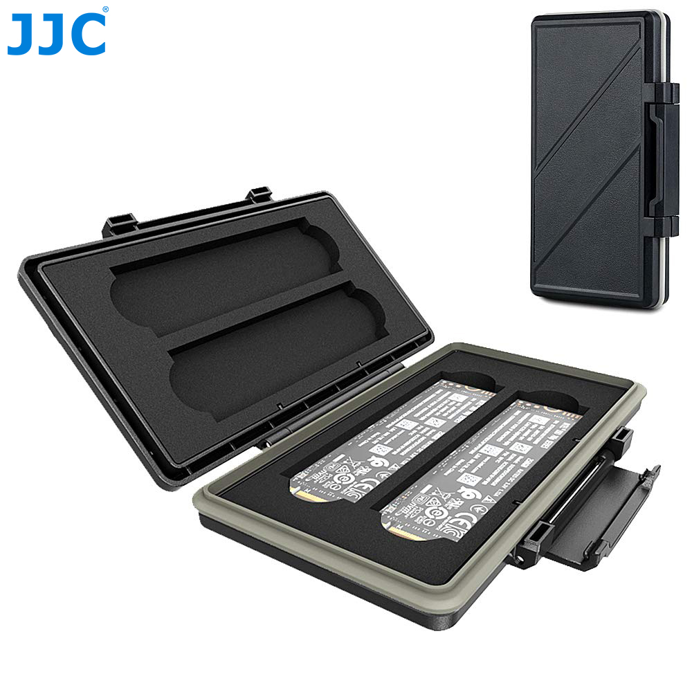 Memory Card Ssd - JJC-Suporte de armazenamento SSD à prova