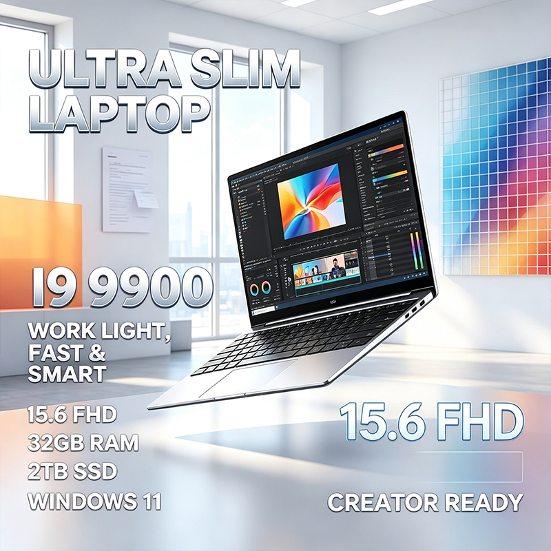 M.2 Ssd - Notebook Ultra Fino de 15,6 Polegadas