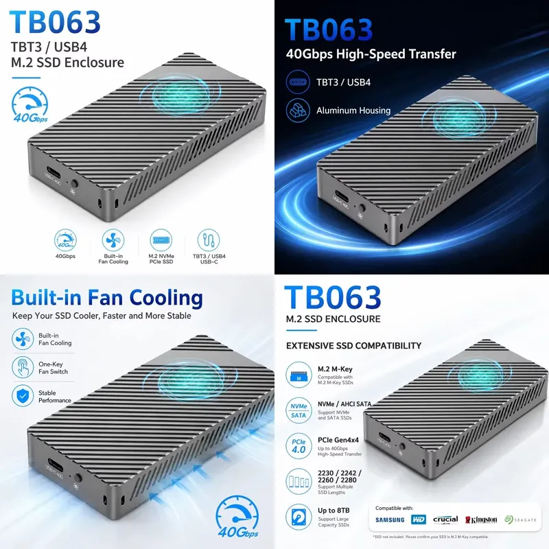 M.2 Ssd - AP01 para Gabinete de SSD M.2