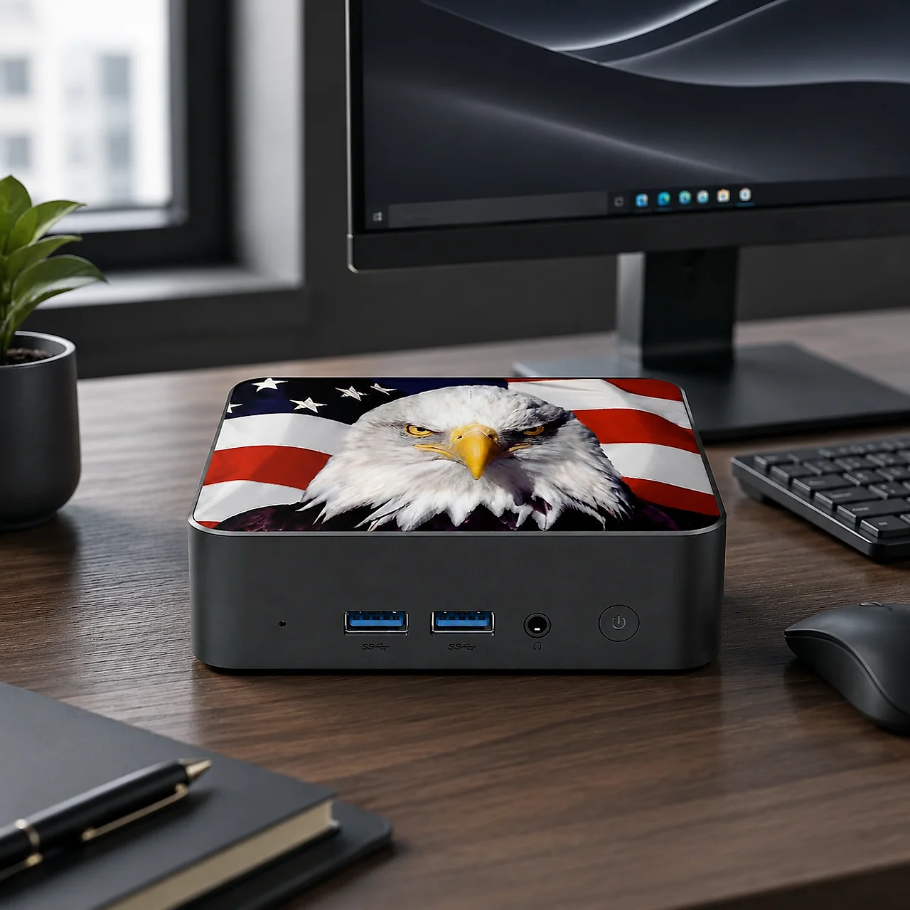Mini PC Temático da Bandeira d - Ssd 2Tb avaliação e preço