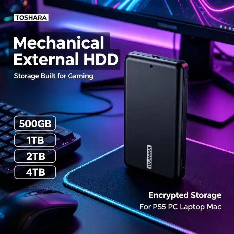 SSD Portátil TOSHARA A5 4TB 2T - Ssd 500Gb avaliação e preço