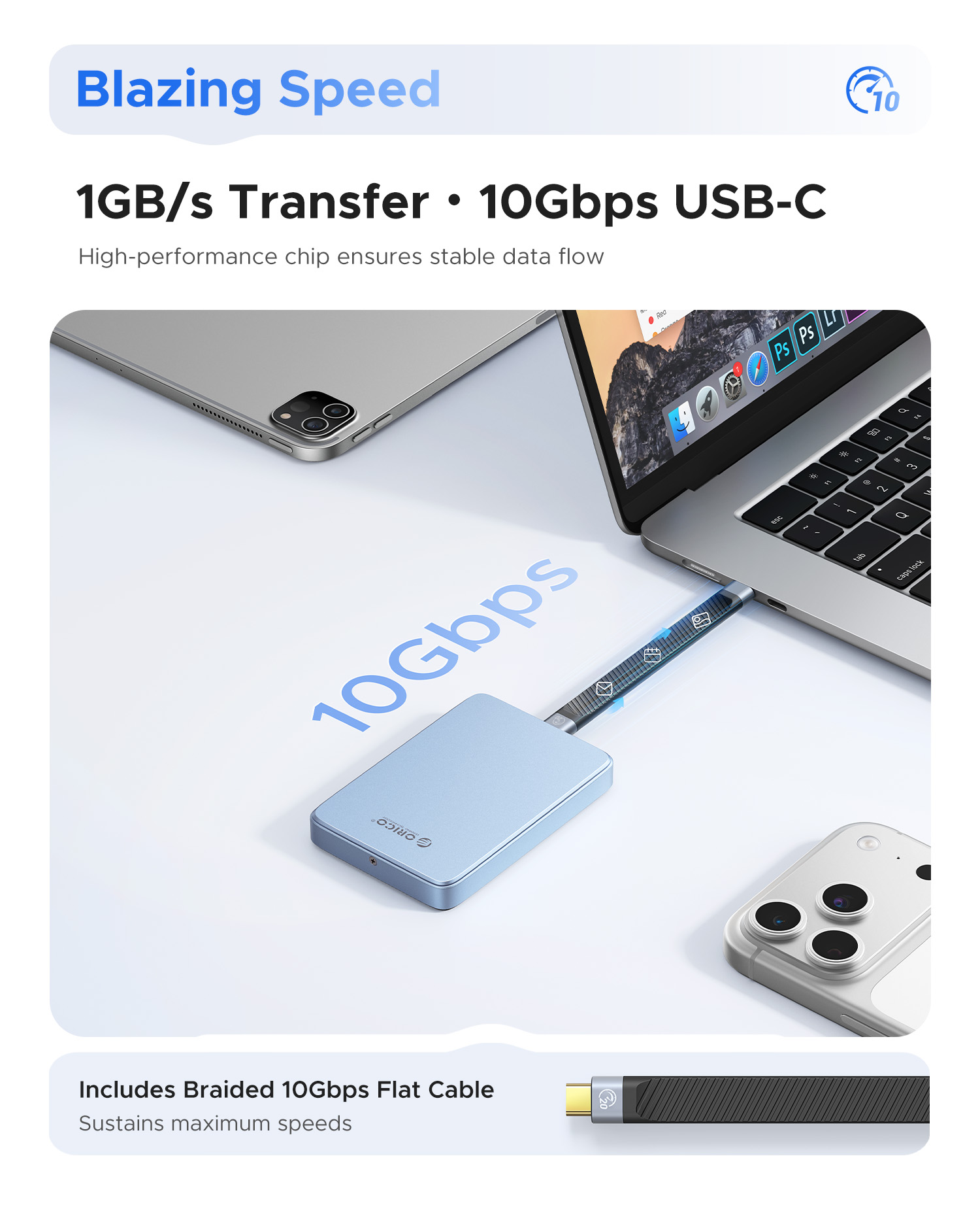 Caixa ORICO para SSD M.2 NVMe  - Nvme Ssd avaliação e preço