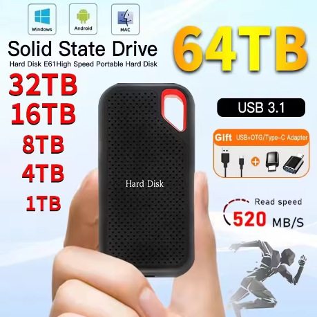 SSD PSSD E61 1TB 2TB 4TB 6TB 1 - Ssd 1Tb avaliação e preço