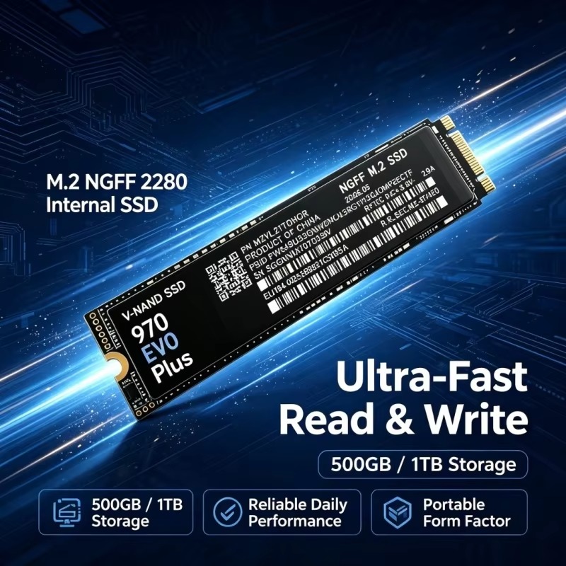 970 EVO Plus M.2 NGFF SSD TLC  - Samsung Ssd avaliação e preço