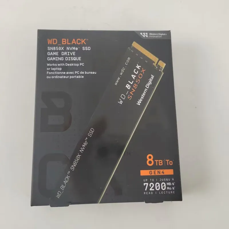 Novo SSD NVMe WD_BLACK SN850X  - M.2 Ssd avaliação e preço